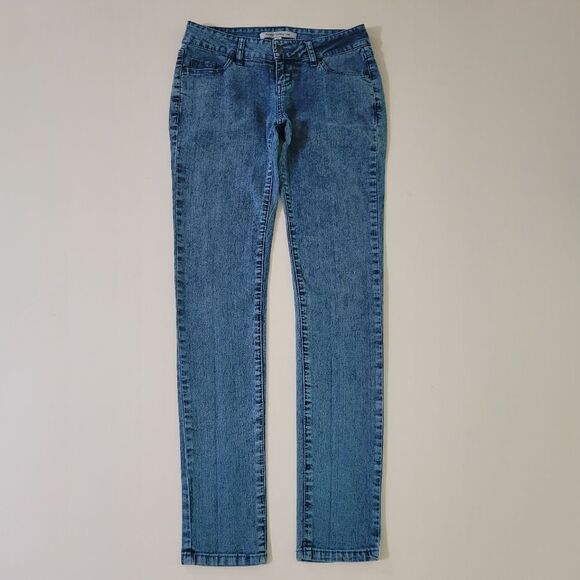 Forever 21 Women's Blue Skinny Denim Jeans - Picture 3 of 11